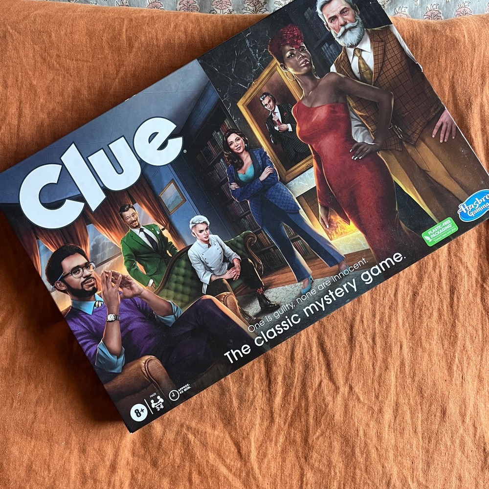 Clue Board Game by Hasbro - Classic Mystery Game